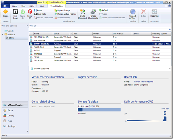 System Center Virtual Machine Manager 2012 - What s new - Installation