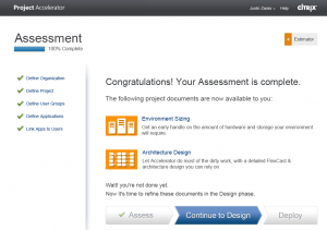 Virtual Machine Assessment Tool for desktop virtualization